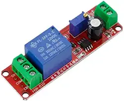 ماژول رله تایمر دار تاخیری با چیپ NE555 Delay Timer