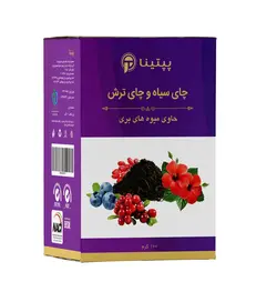 چای سیاه و چای ترش حاوی میوه های بری