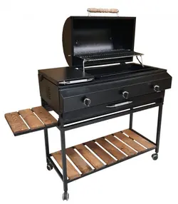 باربیکیو گازی 100 سانت بغل شعله