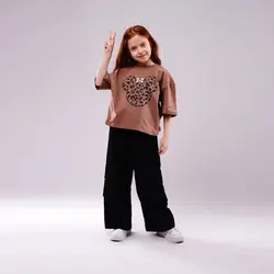 کراپ دخترانه مینی موس