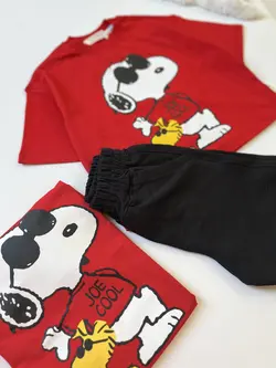 ست تیشرت و شلوارک اسنوپی