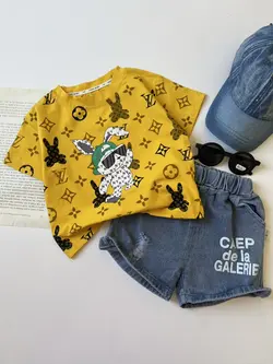 تیشرت و شلوارک خرگوش LV