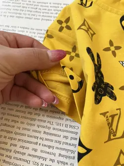 تیشرت و شلوارک خرگوش LV