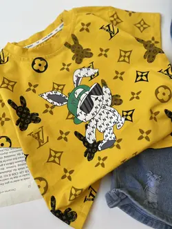 تیشرت و شلوارک خرگوش LV