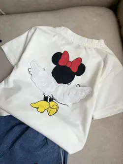تیشرت و شلوارک مینی موس بال‌دار