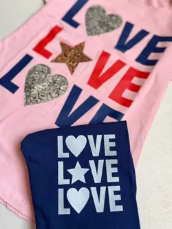 بلوز و شلوار طرح لاو