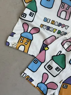 ست تیشرت و شلوارک خونه