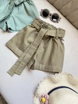 شلوارک کتان دخترانه