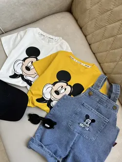 ست تیشرت و بیلر میکی