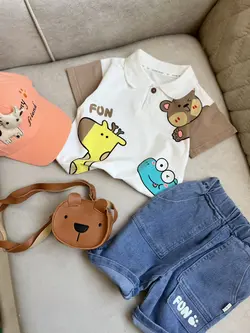 ست بلوز و شلوارک عروسکی