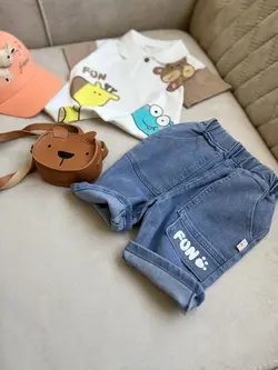 ست بلوز و شلوارک عروسکی