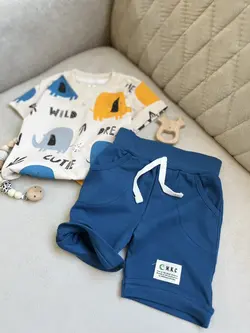 ست بلوز و شلوارک فیل بامزه