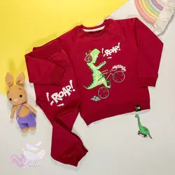 ست دورس دایناسور دوچرخه سوار