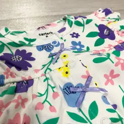 رامپر گل سفید carters