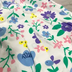 رامپر گل سفید carters