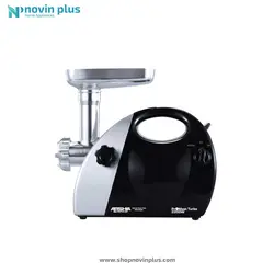 چرخ گوشت 2500 وات مشکی عرشیا مدل MG128-2140 - لوازم خانگی نوین پلاس عرشیا
