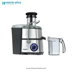 آبمیوه گیر تک کاره 800 وات مشکی JE133-2547 - لوازم خانگی نوین پلاس عرشیا