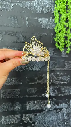 کلیپس چفتی پروانه ملکه آویزدار