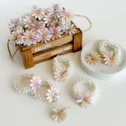 کش مرواریدی بابونه کریستالی