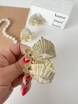 کلیپس دم اسبی تاج