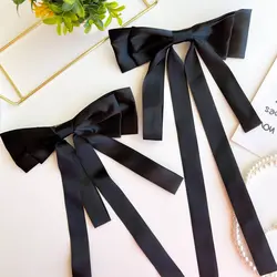 گیره فرانسوی پاپیونی دوبل دنباله دار (_Vip_Black)