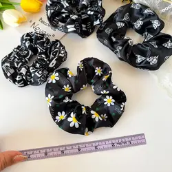 کش اسکرانچی ساتن مشکی(Mix)