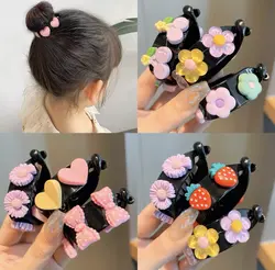 کلیپس گوجه ای فانتزی بچگانه