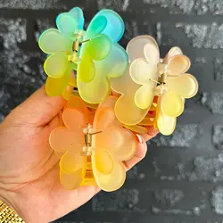 کلیپس شمعی گل پرپر(رنگین کمانی)