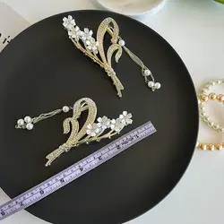 کلیپس شاخه گل کریستالی آویزدار