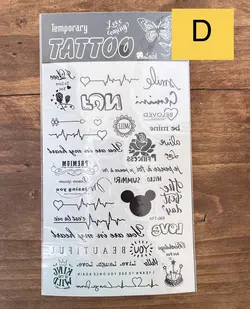 تاتو موقت بدن (TATTOO-Luck)