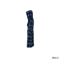 حوله تن پوش پالتویی ابراهیمی یزد مدل چهار خانه کد 12