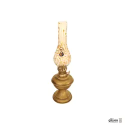 چراغ گرد سوز برنجی تک عددی طرح ناصرالدین شاه