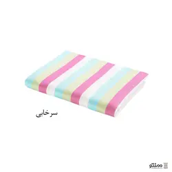 حوله ابراهیمی یزد مدل رنگین کمان سایز 110×160