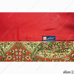 رومیزی ناهار خوری رانر ترمه طرح سپند رنگ قرمز