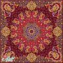 رومیزی ترمه مربع طرح آسمان