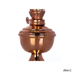 چراغ گرد سوز مسی مجموعه دو عددی طرح ناصرالدین شاه