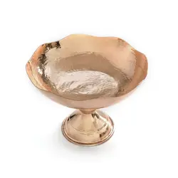 شکلات خوری مسی پایه دار گلدیس ساده