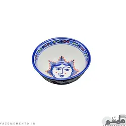 کاسه چینی مدل ماست خوری طرح خورشید خانم مجموعه 6 عددی