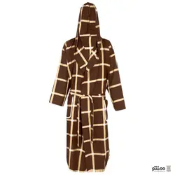 حوله تن پوش پالتویی ابراهیمی یزد مدل چهارخانه کد 38