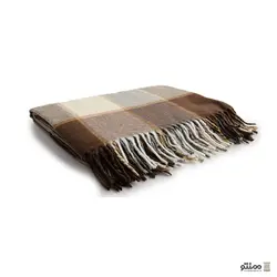 پتو مسافرتی مدل هليا سایز 220 × 150 سانتی متر شکلاتی
