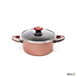 قابلمه تفلون مدل ارکیده سایز 28