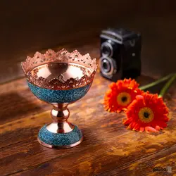 آجیل خوری فیروزه کوبی آقا جانی سایز 16