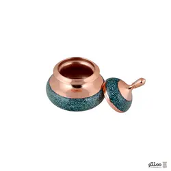 قندان فیروزه کوبی آقا جانی مدل دخل سایز ۱۸