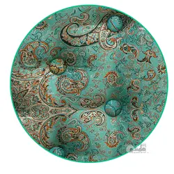 بالش سنتی ترمه طوبی – بسته 2 عددی سبز آبی