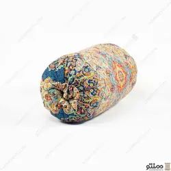بالش سنتی ترمه اردیبهشت – بسته 2 عددی سرمه ای