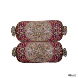 بالش سنتی ترمه افشار – بسته 2 عددی زرشکی