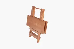 میز تاشو چوبی بلوط