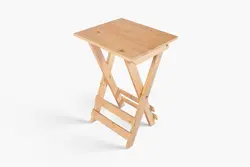 صندلی تاشو بلوط