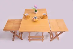 صندلی تاشو بلوط