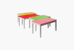 میز تحریر کودک رنگارنگ